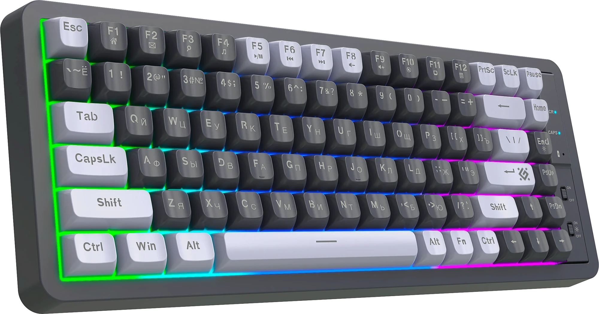 Клавиатура Defender Maro GK-325, Gaming, Grey-White (45324)