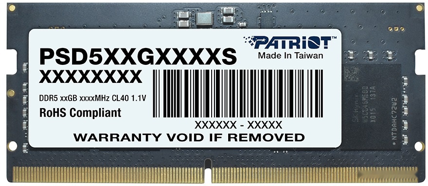 Оперативная память для ноутбука Patriot SL DDR5 32GB (PSD532G48002S)