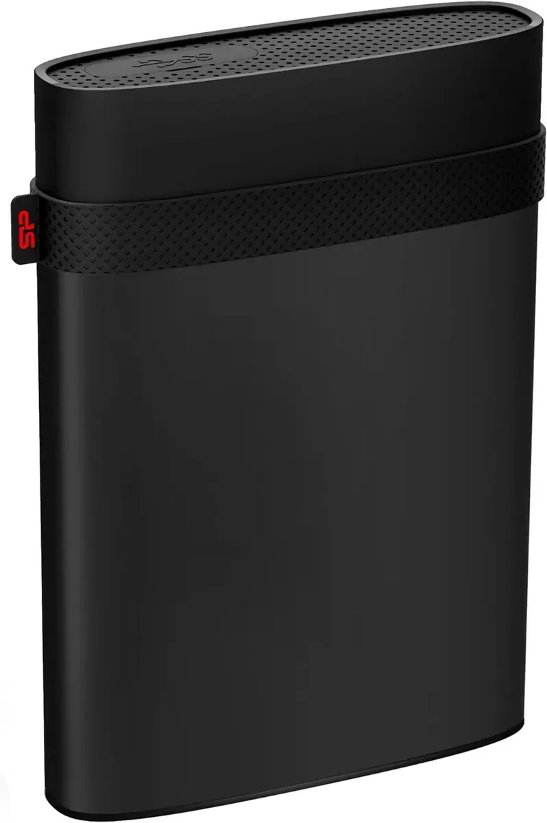 Внешний HDD Silicon Power Armor A85B 5TB USB 3.2, черный (SP050TBPHD85BS3K)