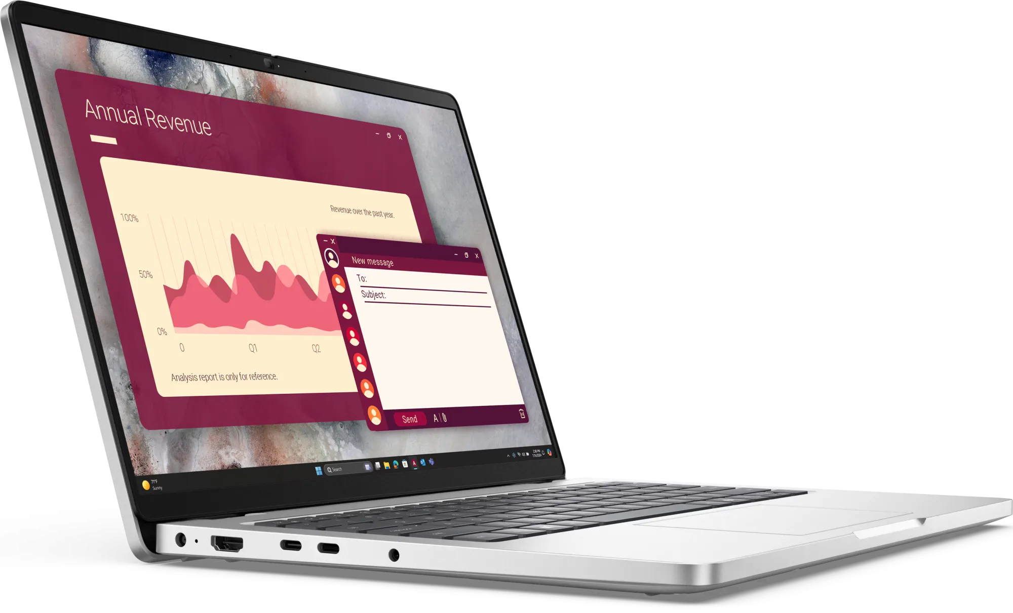 Ноутбук Dell Pro 14 PC14250 (210-BQHF/U7-255U/16/512/W11P)