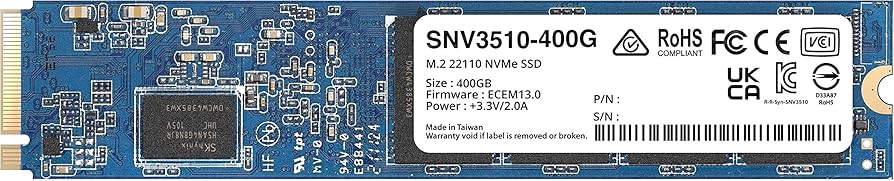 Твердотельный накопитель SSD Synology SNV3510-400G (SNV3510-400G) Твердотельный накопитель SSD Synology SNV3510-400G (SNV3510-400G)