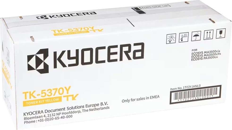 Тонер-картридж TK-5370Y 5 000 стр. Yellow (1T02YJANL0)