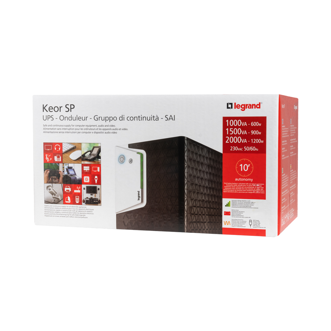 Источник бесперебойного питания Legrand Keor SP 1500 ВА (Keor SP 1500 ВА (310190))