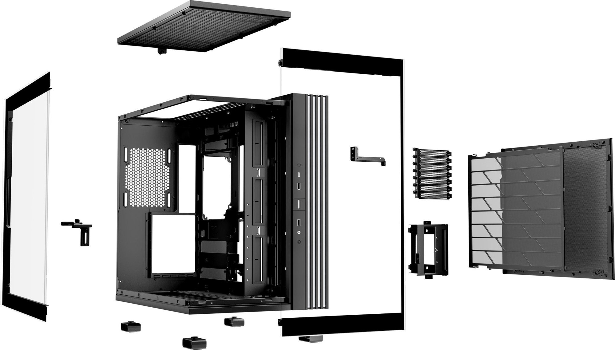 Компьютерный корпус Bequiet! LIGHT BASE 600 DX Black (BGW65)
