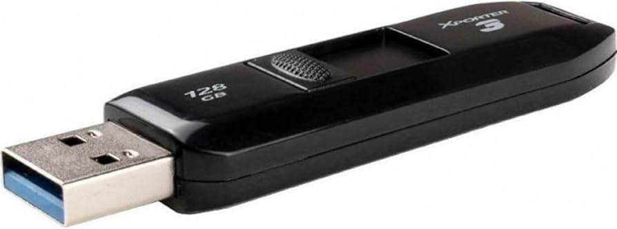 USB флеш-накопитель 128GB Patriot Xporter 3, USB 3.2, black (PSF128GX3B3U)