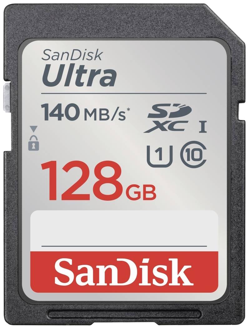 Карта памяти Sandisk Ultra 128GB SDXC (SDSDUNB-128G-GN6IN)