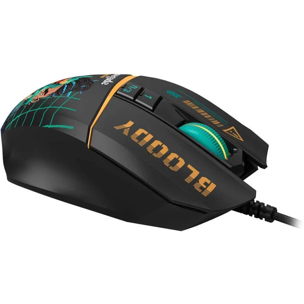  Мышь игровая Bloody A4tech Bloody W63Max (W63Max Renegade Black Midnight)