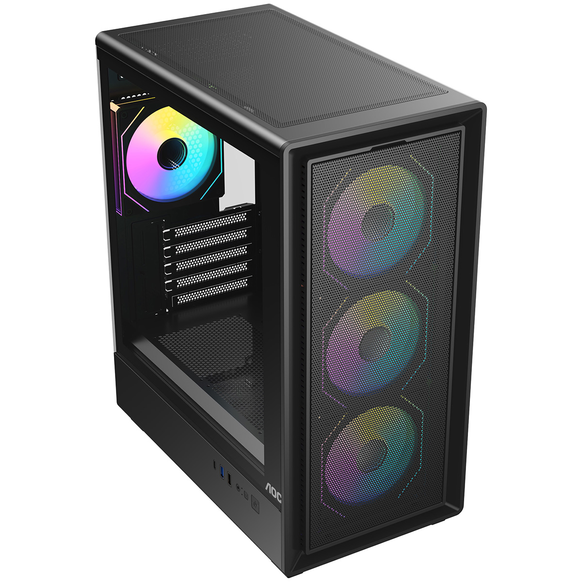 Корпус AOC CG450B 4F, Черный (AOC-CG450-BF4V1R0UD-G)