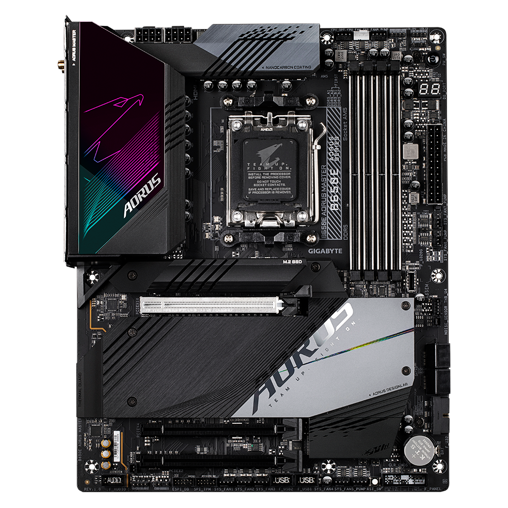 Материнская плата Gigabyte B650E Aorus Master (B650E AORUS MASTER (REV1.0))