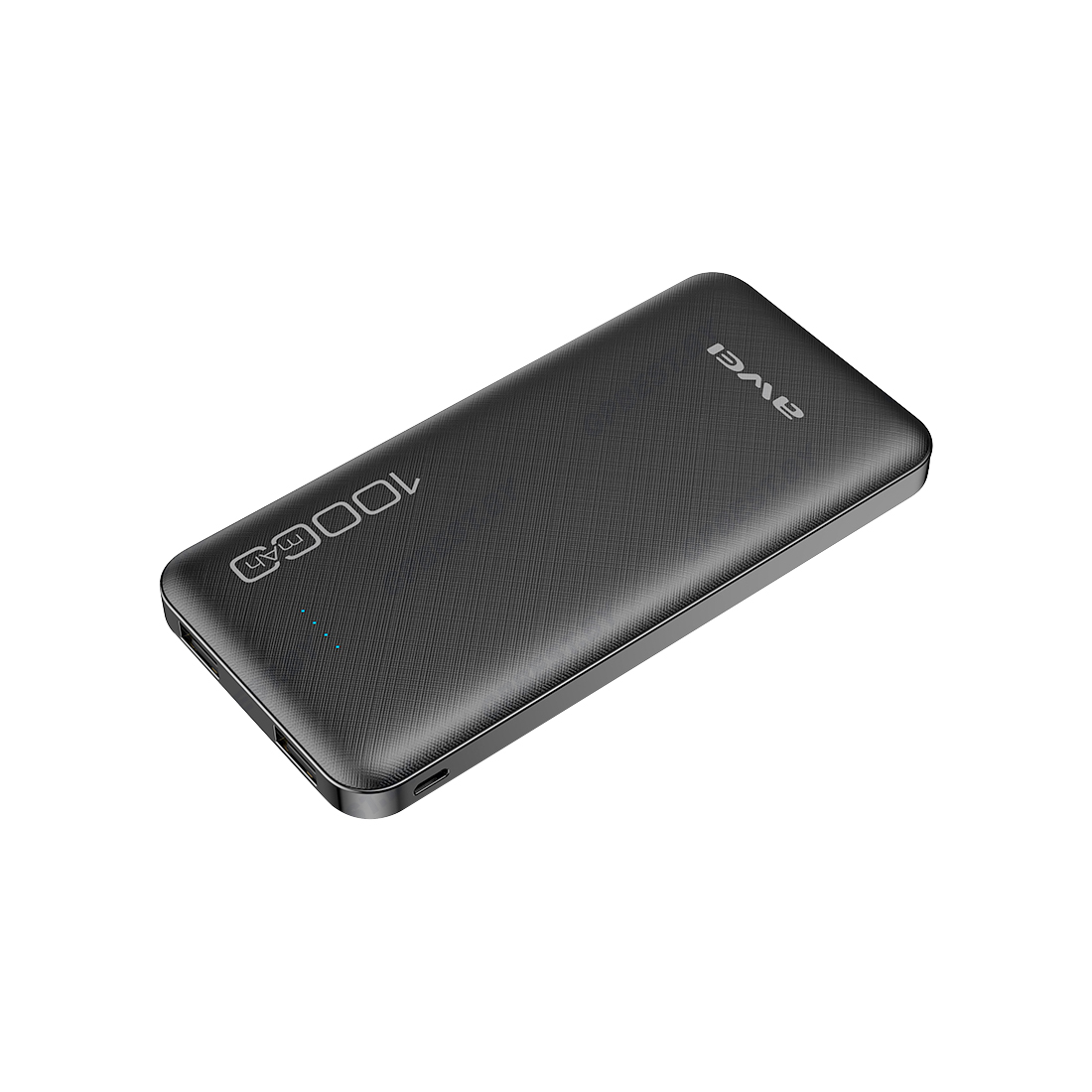  Портативный внешний аккумулятор Awei P28K Power Bank 10000mAh Черный (P28K)