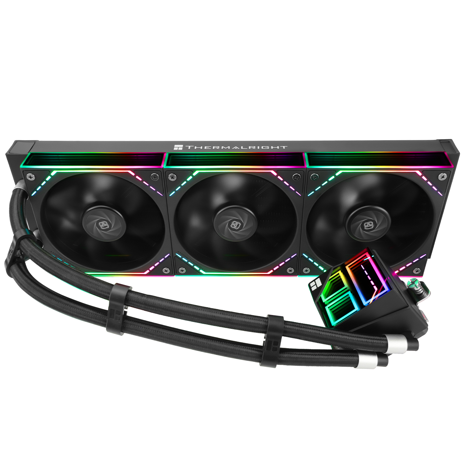 Кулер с водяным охлаждением Thermalright Frozen Infinity 360 BLACK (TL-M12)