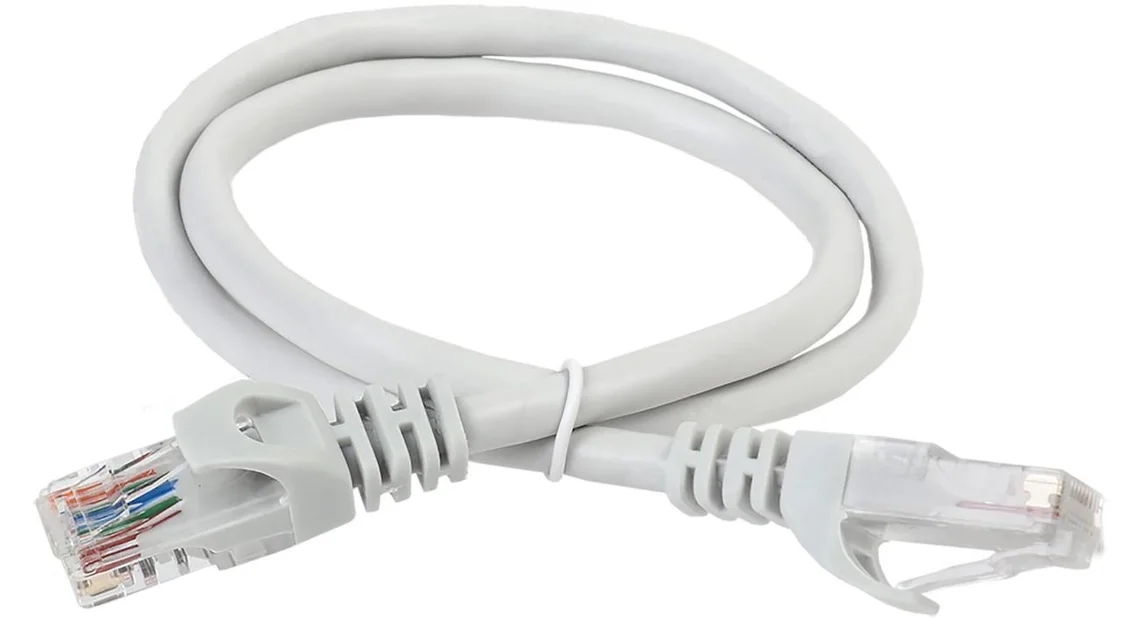 Патч-корд  MOLEX Cat.5e U/UTP, LS0H, 0,5 м, серый (PCD-01000-0E)