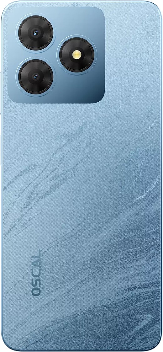 Смартфон Oscal Flat 2 - Glacier Blue (FLAT 2 GLACIER BLUE 6/256GB)