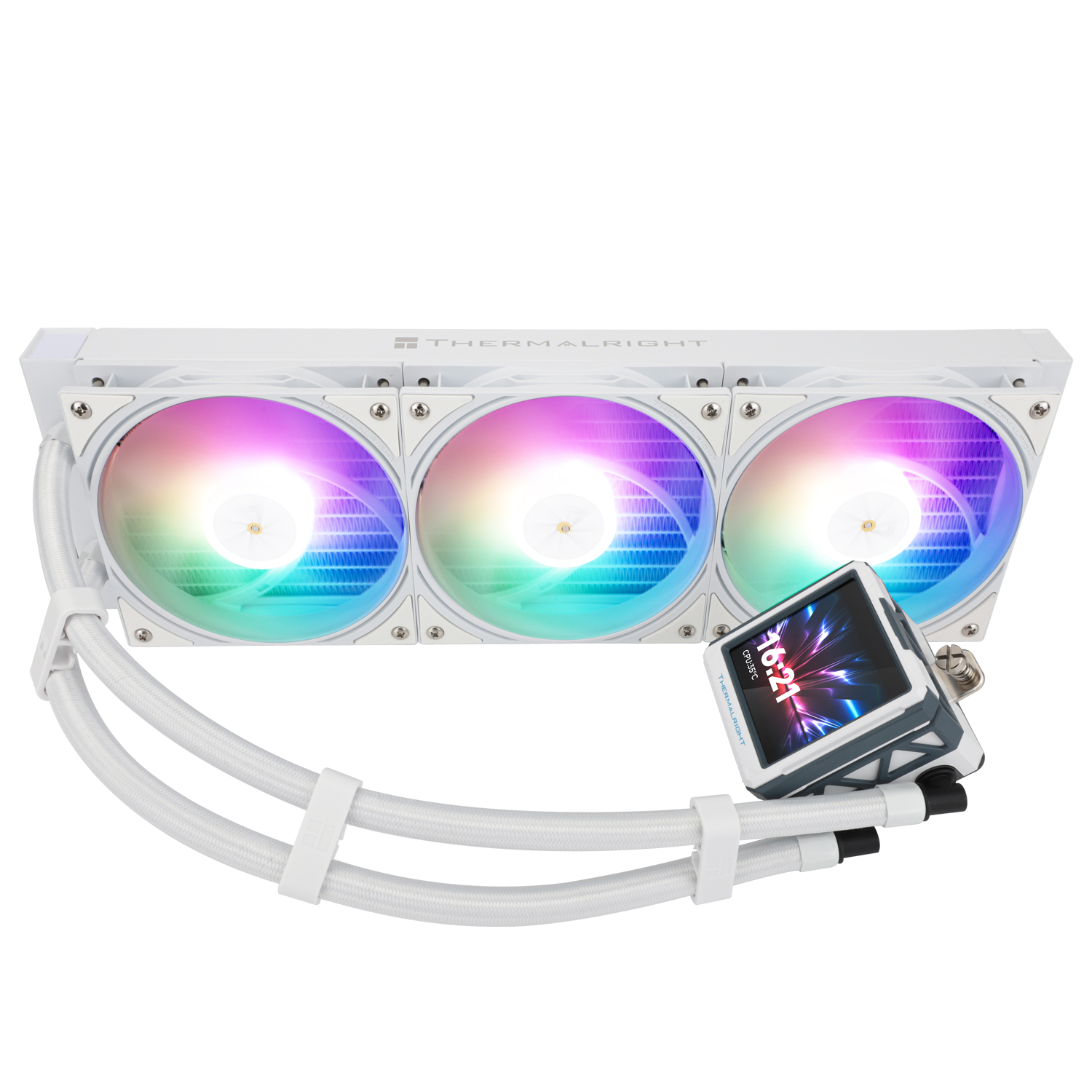 Кулер с водяным охлаждением Thermalright Frozen Warframe 360 ULTRA ARGB WHITE (TL-U12W-S)