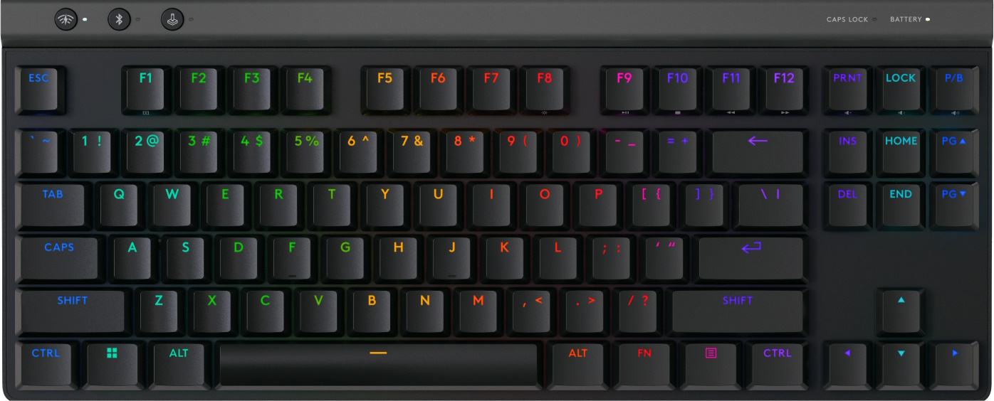 Клавиатура Logitech G515 TKL, GL Tactile switch, Черный (920-012538)