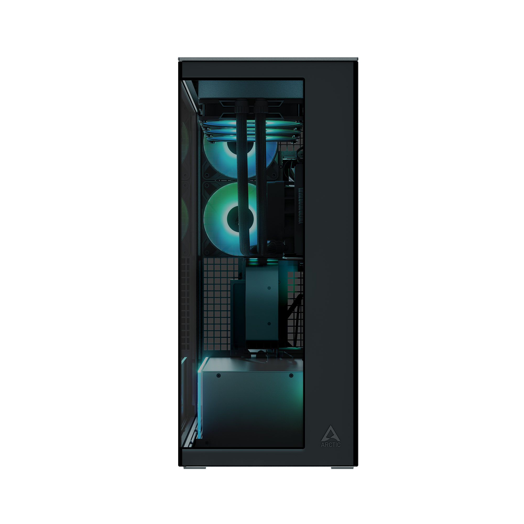 Компьютерный корпус Arctic Xtender VG, Black, Tinted Glass (ACPCC00016A)