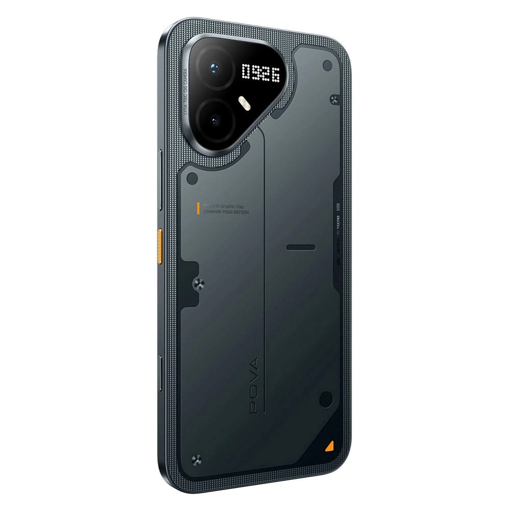 Смартфон TECNO Pova 8 Pro 5G, 256+12 GB Graphite Black (LK7/256/12GB/Graphite Black)