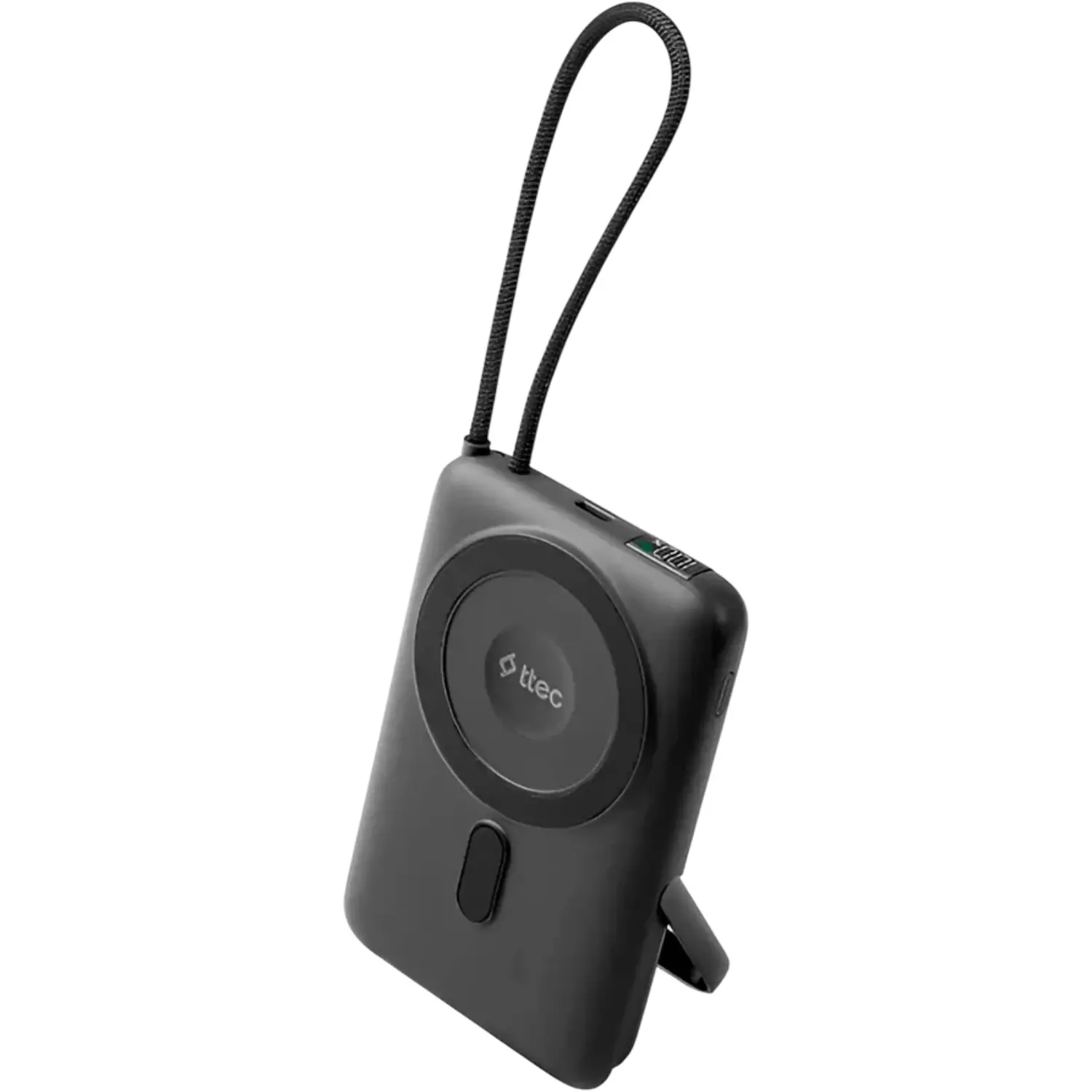 Пауэрбанк ttec Recharger M LCD, 10.000 mAh (2BB230GR)