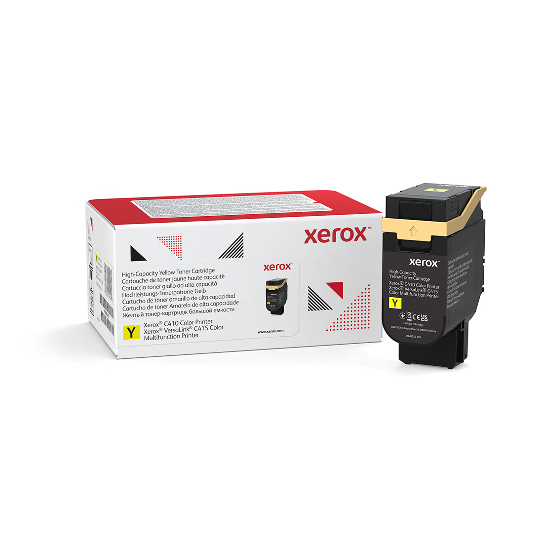 Тонер-картридж повышенной емкости Xerox 006R04767 (жёлтый) (006R04767)