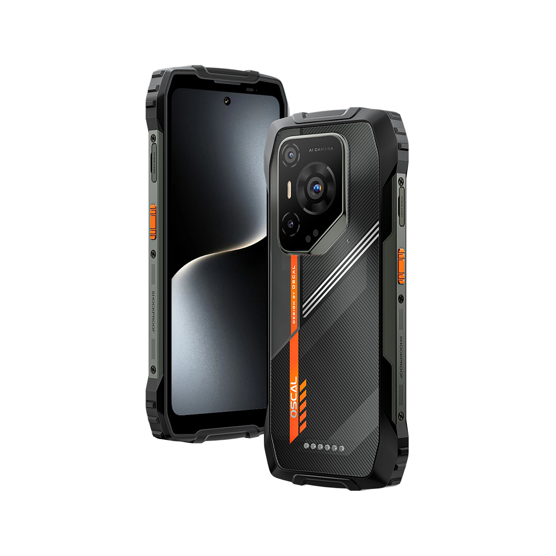 Смартфон OSCAL PILOT 3 Rugged Phone 12/256GB - Black (PILOT 3) (PILOT 3/12/256/Black)