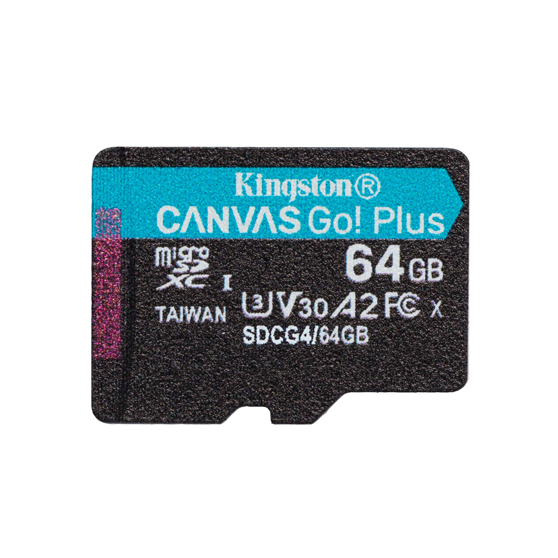 Карта памяти microSDXC  64GB, Kingston, Class 10 (SDCG4/64GBSP)