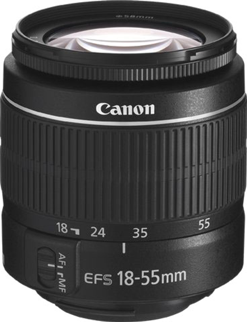 Цифровой зеркальный фотоаппарат Canon EOS 2000D kit EF-S 18-55 DC III Black (2728C007AA)