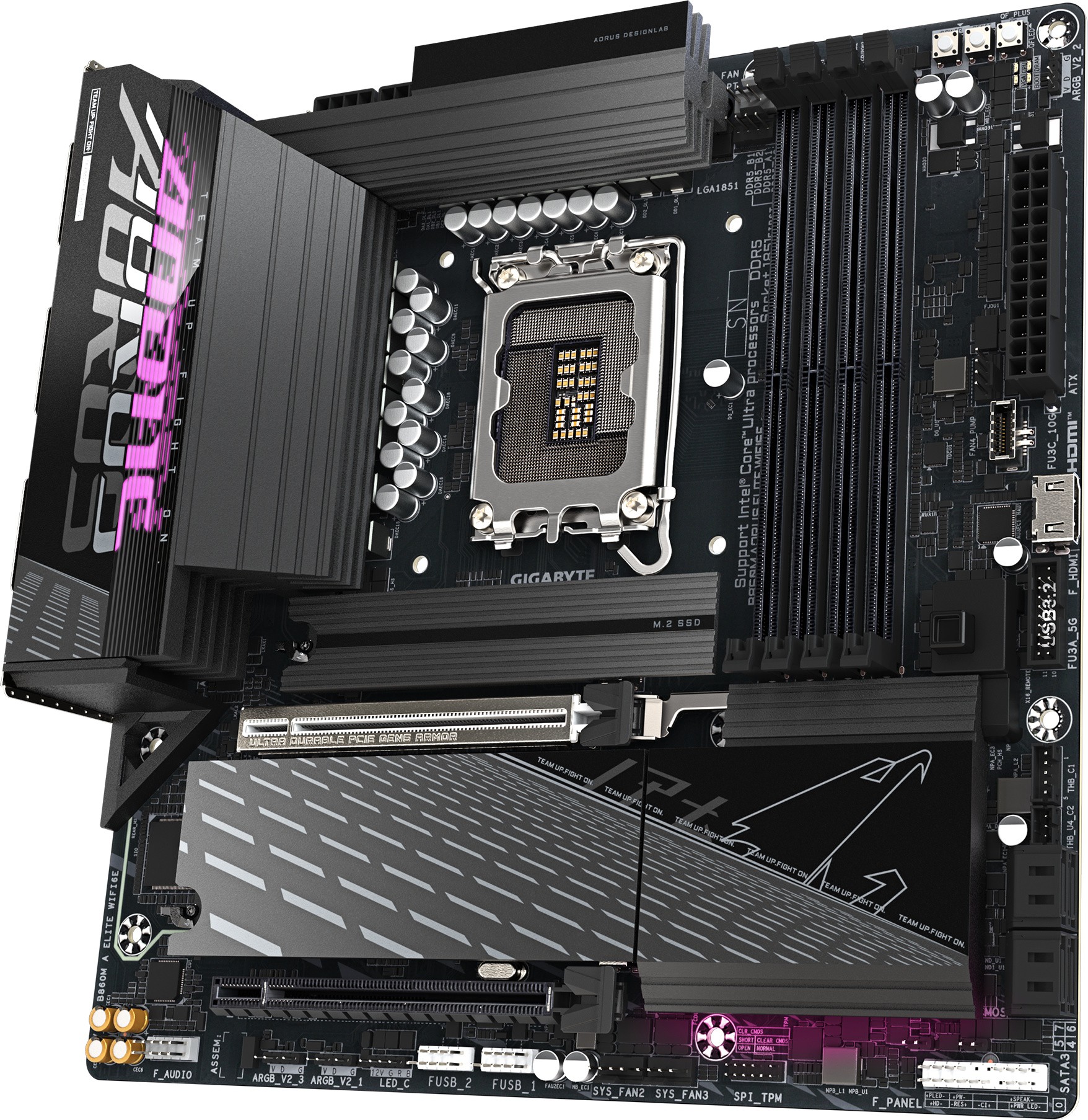 Материнская плата Gigabyte B860M AORUS ELITE WIFI6E  (B860M A ELITE WIFI6E)