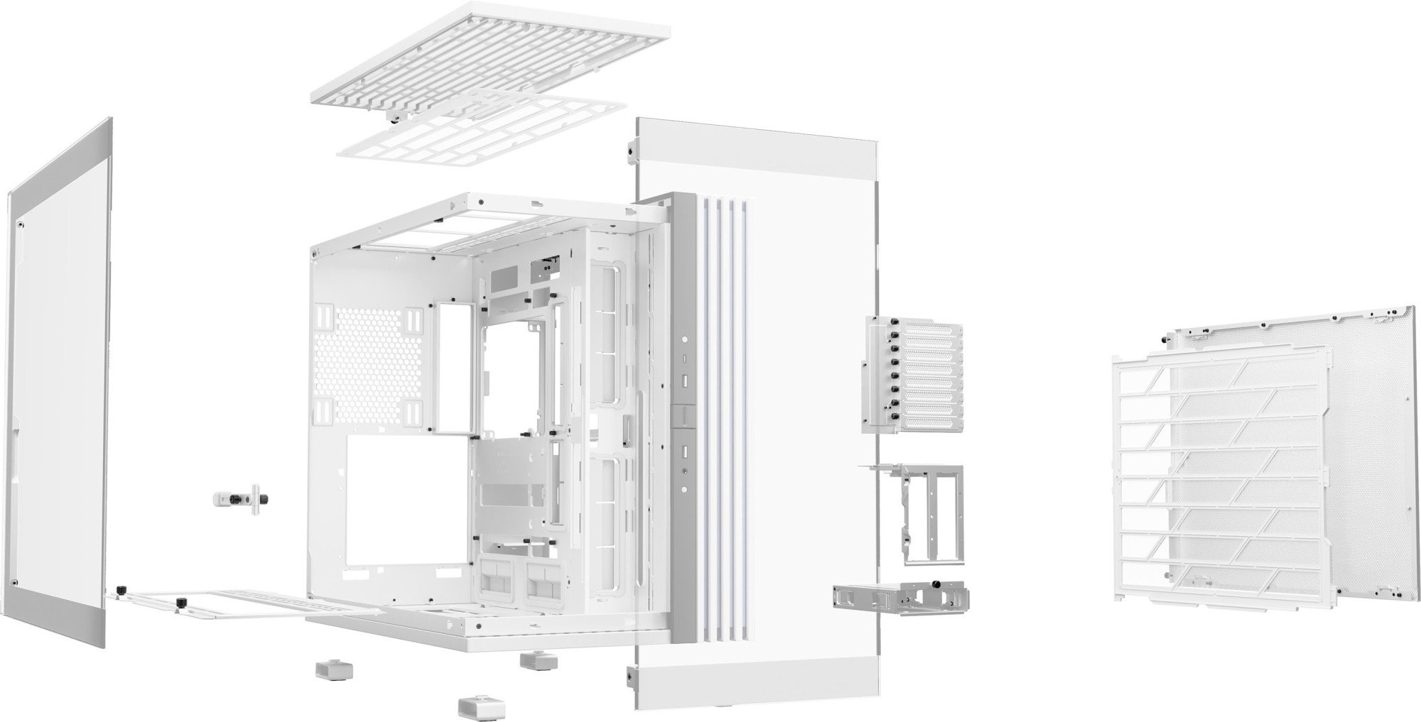 Компьютерный корпус Bequiet! LIGHT BASE 900 DX White (BGW70)