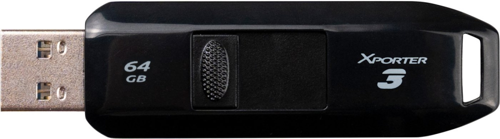 USB флеш-накопитель 64GB Patriot Xporter 3, USB 3.2, black (PSF64GX3B3U)