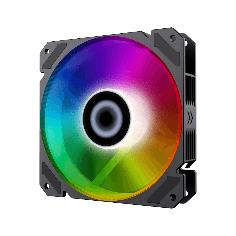  Вентилятор для корпуса GameMax FN-14Rainbow-C9 ARGB (FN-14RAINBOW-C9 ARGB)