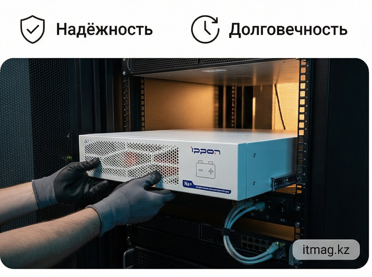 Батарейный модуль Ippon для Na+ RTA 3000 96 В/9.6 Ач/Белый (2049899)