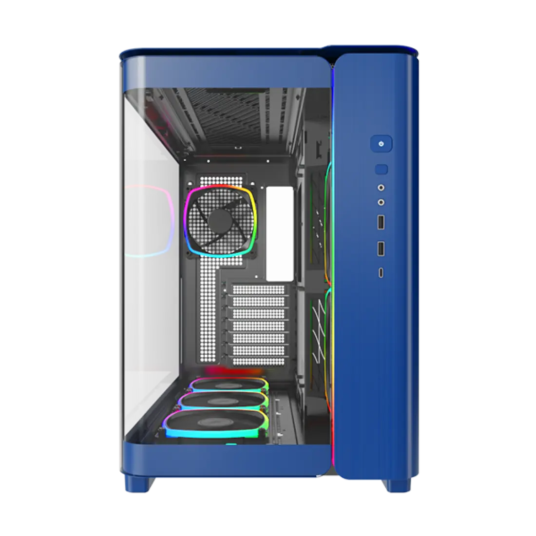 Корпус Montech KING 95 PRO, Синий (KING 95 PRO (Prussian blue))