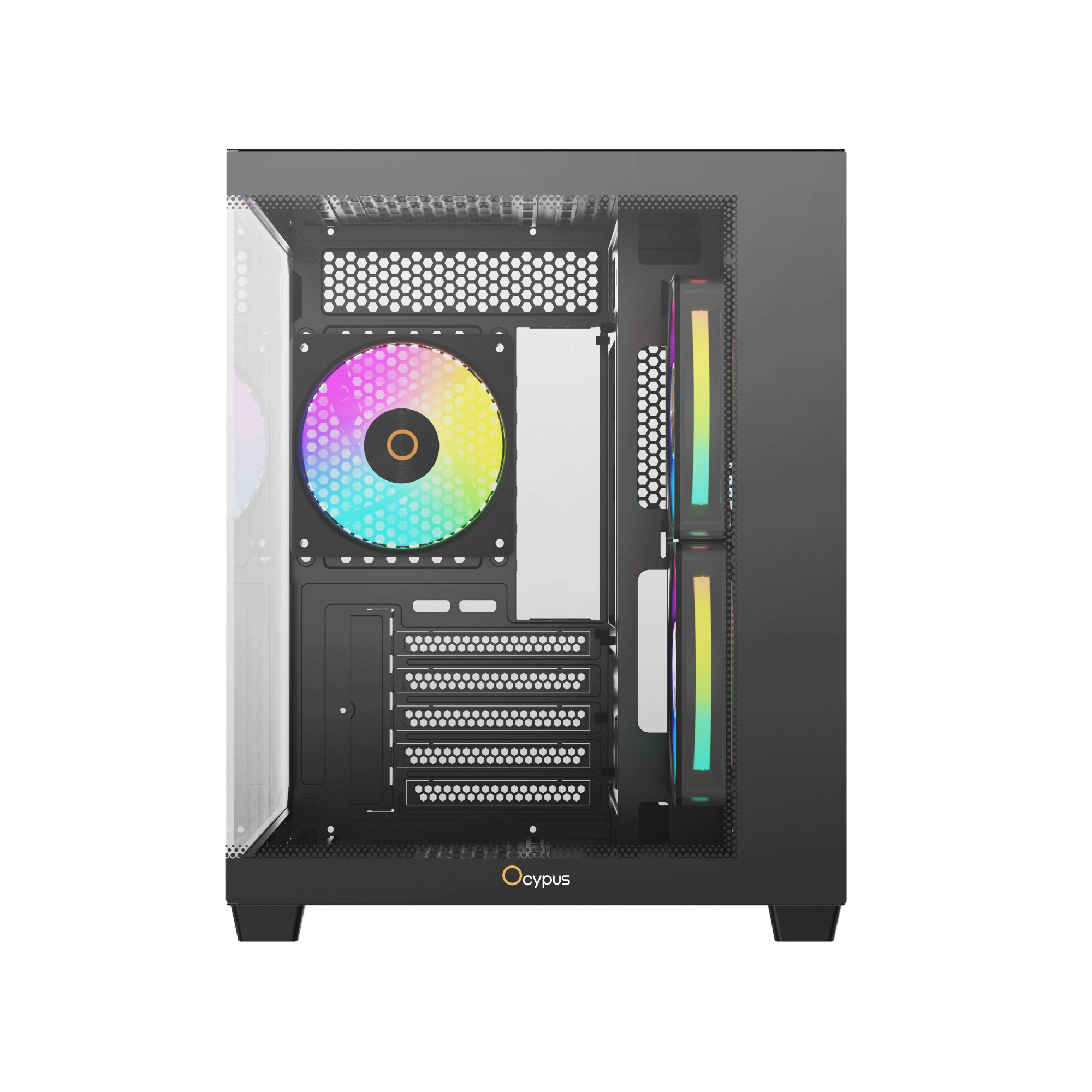 Корпус Ocypus Gamma C54 BK ARGB - Черный (Gamma-C54-BKD300XX-GL)