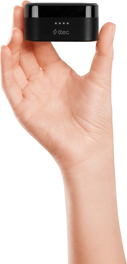 Наушники ttec AirBeat Duo , Black (2KM127S)