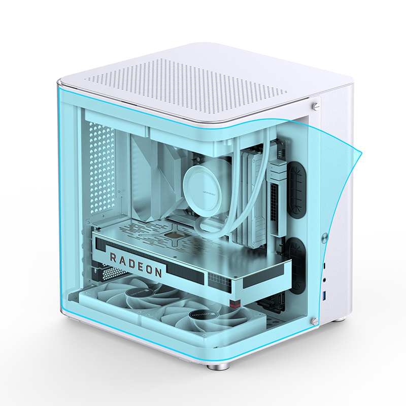 Компьютерный корпус Jonsbo TK-1 White без Б/П (TK-1 White)