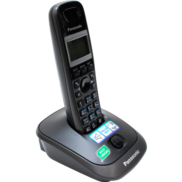  Радио-телефон Panasonic KX-TG2511CAT, Dark Gray (KX-TG2511CAT/RUT)