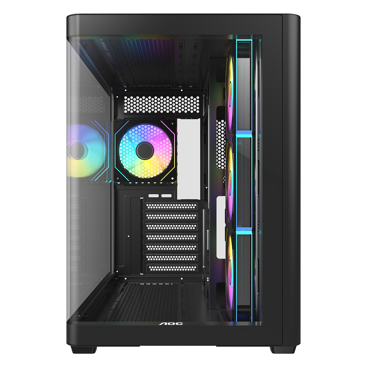 Корпус AOC CG455B 4F, Черный (AOC-CG455-BF4V1R0W2-G)