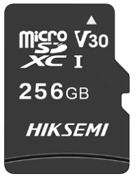 Карта памяти MemoryCard microSDXC  256GB, HikSemi NEO, Class 10, V30 (HS-TF-C1 256G)