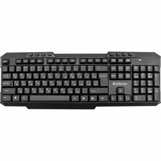 Клавиатура + мышь Defender Jakarta C-805, Black, (45805/45804)