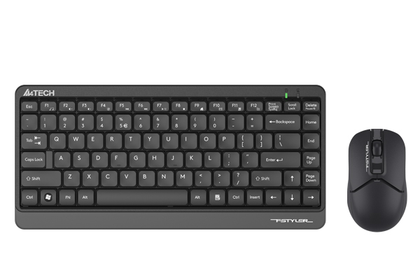 Клавиатура+мышь беспроводная A4tech Fstyler FG1112-Black USB (FG1112-Black Fstyler)