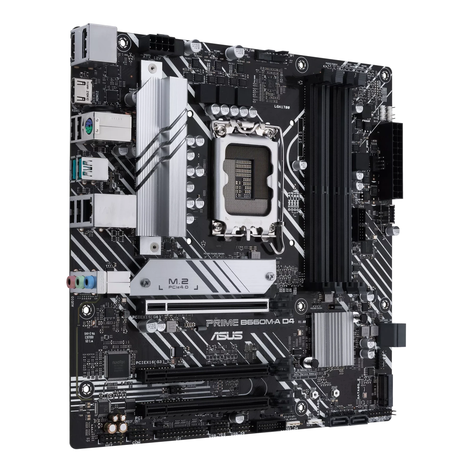 Материнская плата ASUS PRIME B660M-A D4-CSM (90MB19K0-M1EAYC)