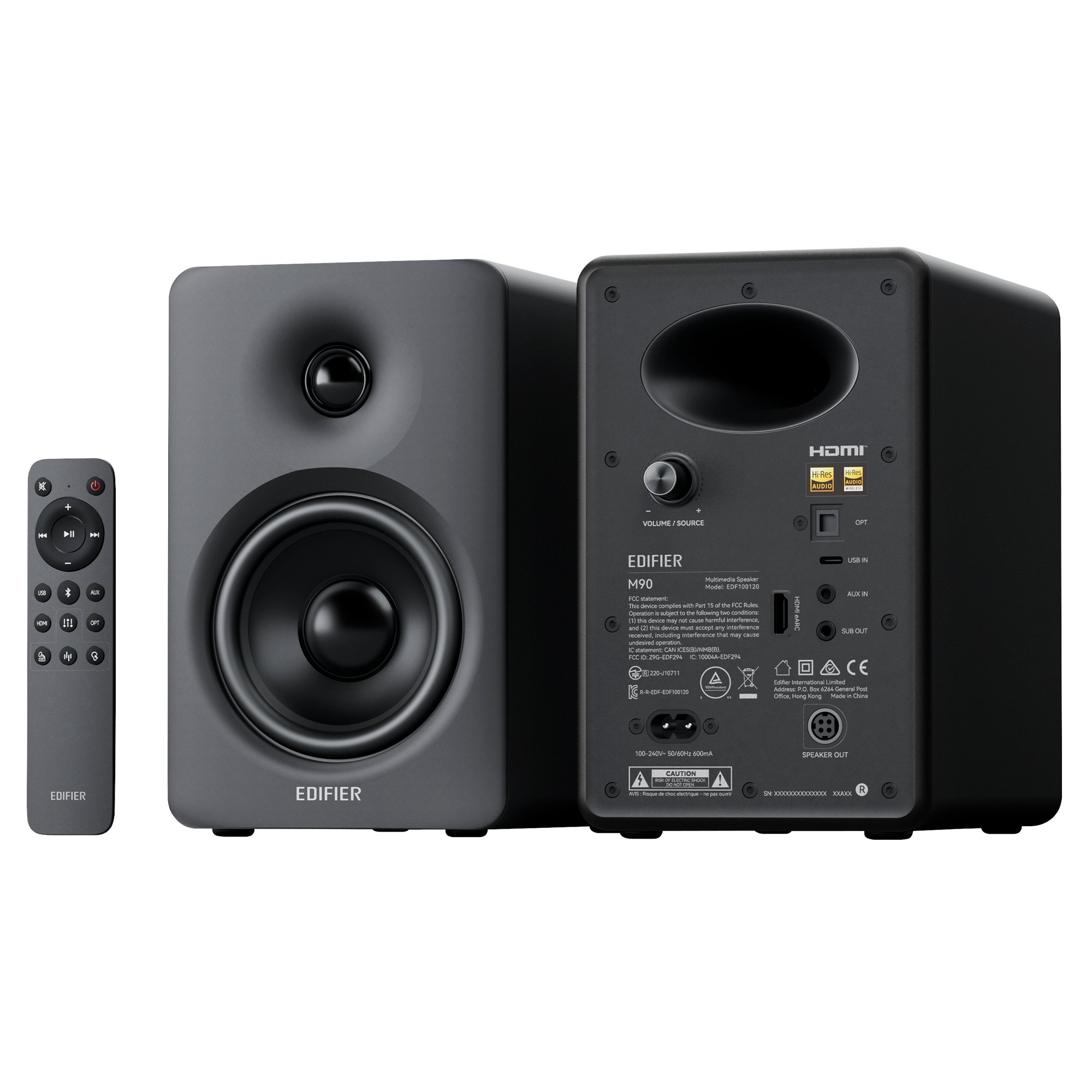 Акустическая система Bluetooth Edifier M90 Black (Edifier M90 Black v2)