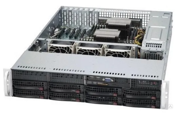 Сервер 2U Supermicro CSE-825TQC-R802LPB/H12DSI-N6 ()
