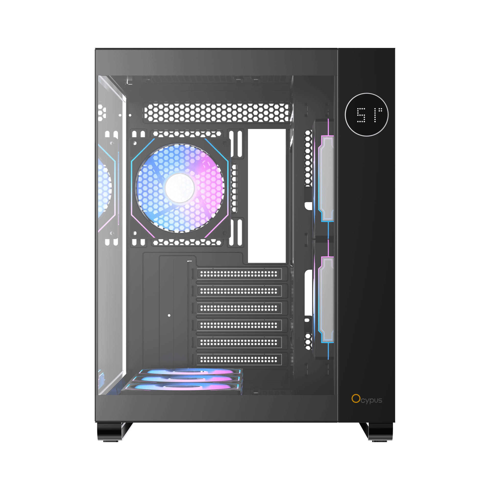 Корпус Ocypus Iota C70 BK ARGB (Iota-C70-BKD600XX-GL)