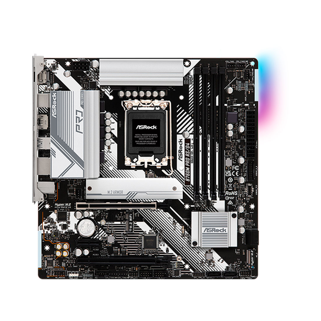 Материнская плата ASRock B760M PRO (B760M PRO RS/D4)