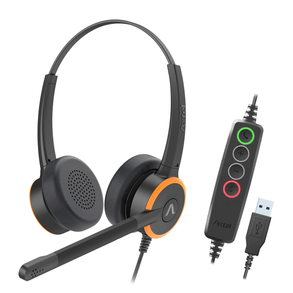 Гарнитура AXTEL Prime UC Stereo USB-A (AXH-PRIUCD)