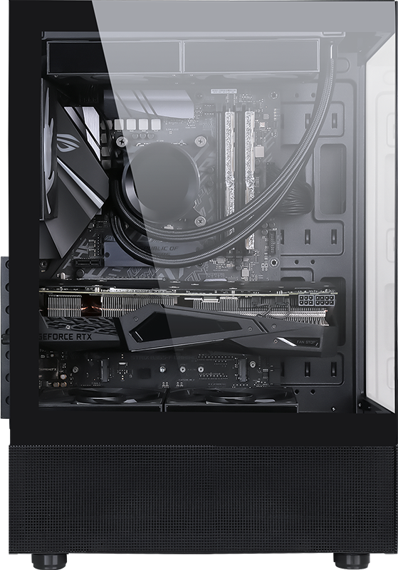 Компьютерный корпус Formula V Crystal Z1+ Black без Б/П (Crystal Z1+ Black)