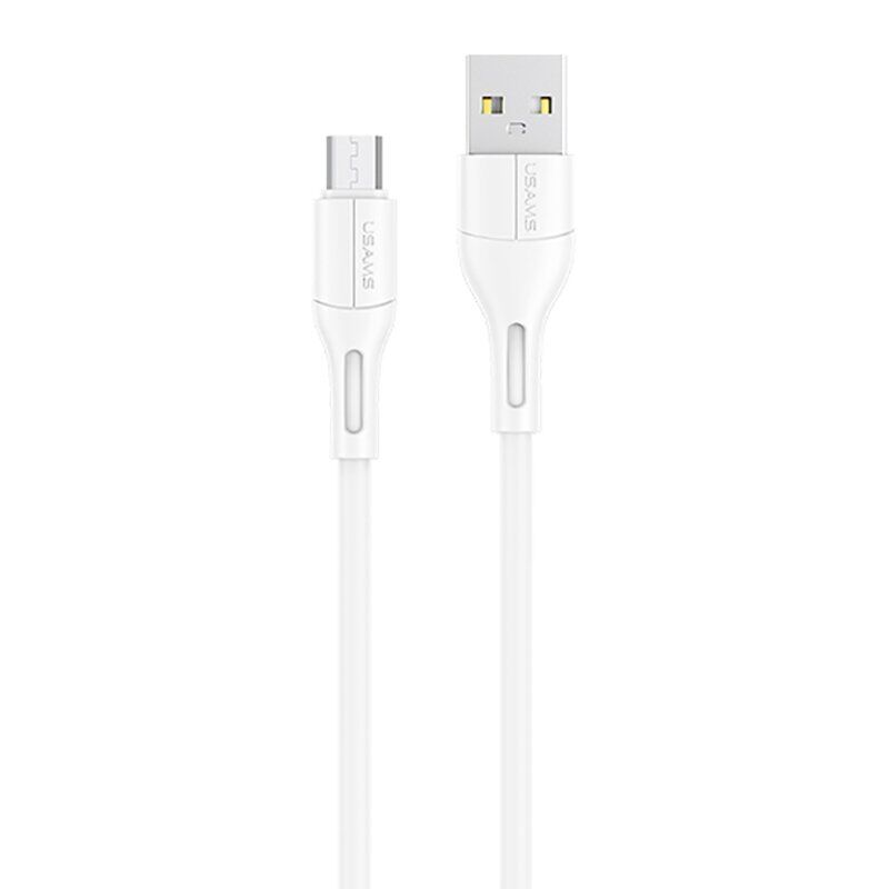 Кабель Micro USB Usams SJ-502, 1m, White (SJ502USB02)