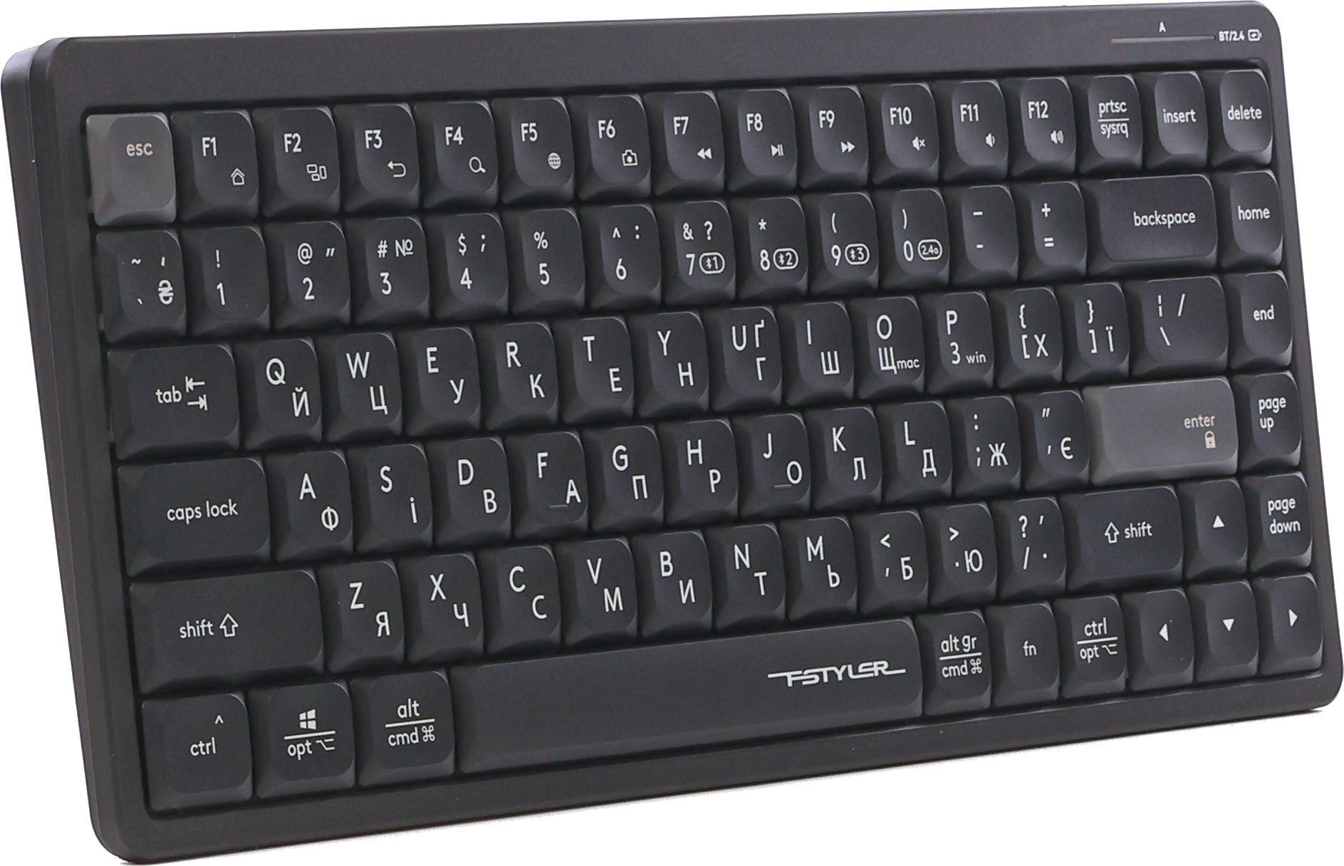 Клавиатура беспроводная A4tech Fstyler FBX53C Black (FBX53C Black)