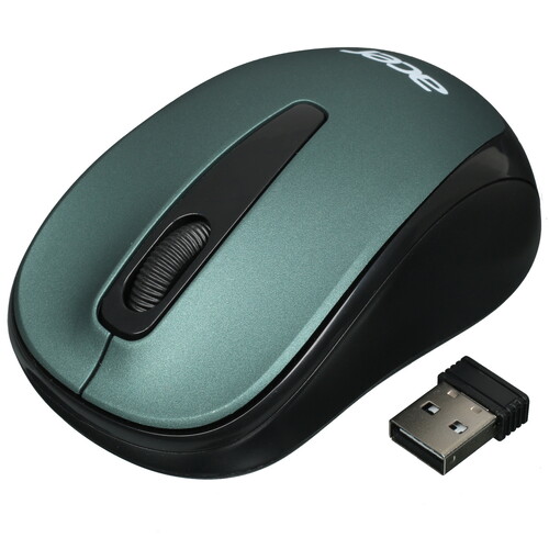 Мышь Acer OMR135 зеленый USB (ZL.MCEEE.01I)